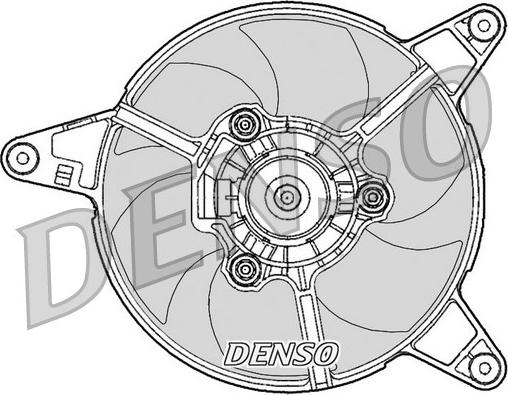 Denso DER09090 - Wentylator chłodnicy