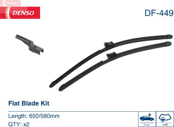 Denso DF-449 - Pióra wycieraczek