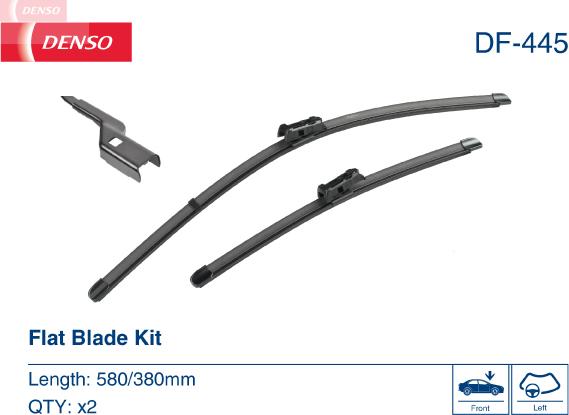 Denso DF-445 - Pióra wycieraczek