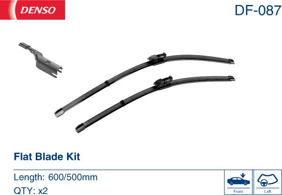 Denso DF-087 - Pióra wycieraczek