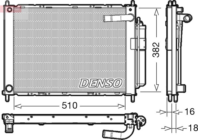 Denso DRM46101 — Moduł chłodzący