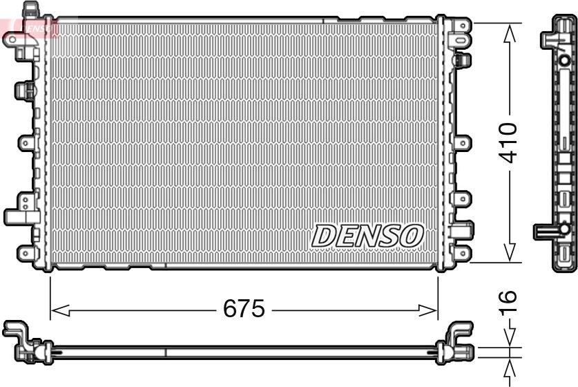Denso DRM20113 — Chłodnica, układ chłodzenia silnika