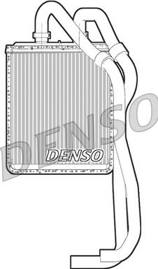 Denso DRR12021 — Wymiennik ciepła, ogrzewanie wnętrza