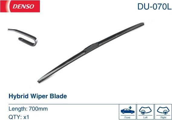 Denso DU-070L - Pióra wycieraczek