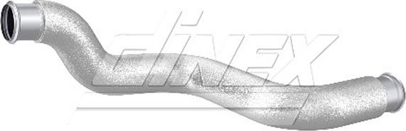 Dinex 4IE009 - Rura wydechowa