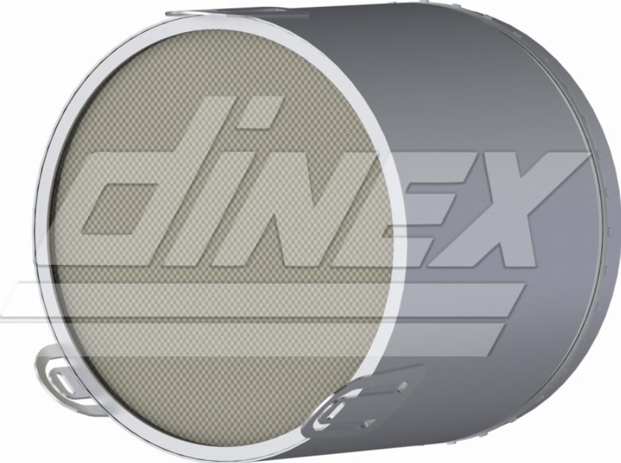 Dinex 6LI000 — Filtr sadzy / filtr cząstek stałych, układ wydechowy