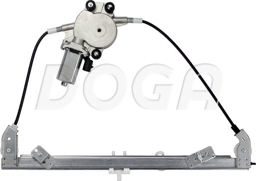 DOGA 100302 - PODNOŚNIK SZYBY FIAT PANDA 09.03- PR PRZÓD Z SILNIKIEM