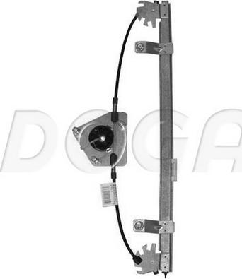 DOGA 101238 - PODNOŚNIK SZYBY FIAT IDEA. LANCIA MUSA 12.03- PR PRZÓD BEZ SILNIKA