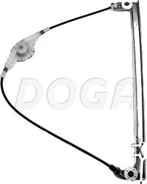 DOGA 110153 - PODNOŚNIK SZYBY FIAT DOBLO 03.01- LE PRZÓD MANUAL