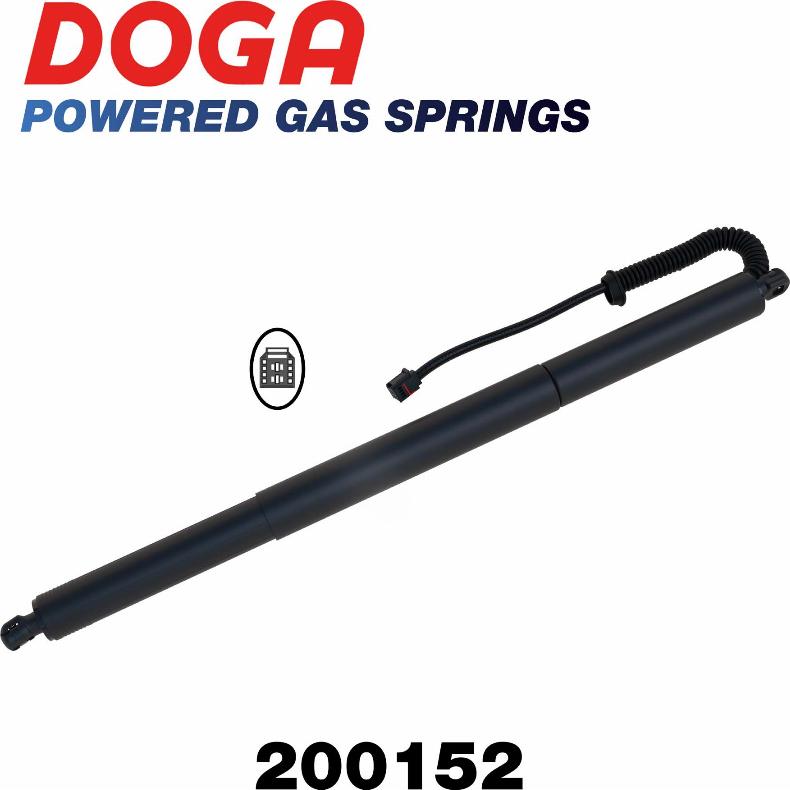 DOGA 200152 - SIŁOWNIK ELEKTRYCZNY POKRYWY BAGAŻNIKA AUDI Q5 06.16- PR-LE