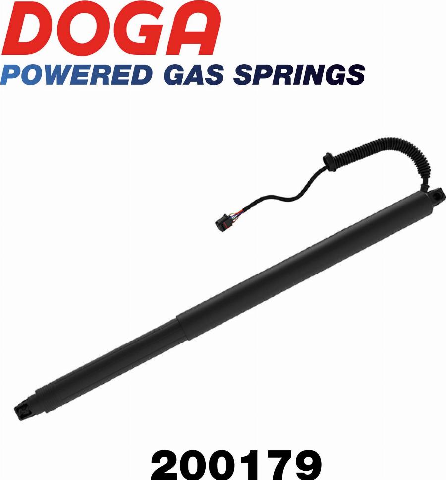 DOGA 200179 — Silnik elektryczny, tylna pokrywa