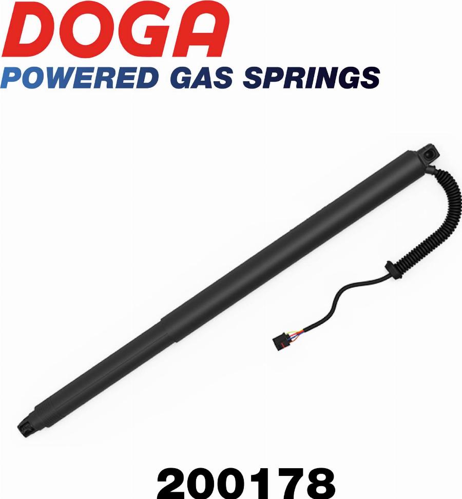 DOGA 200178 — Silnik elektryczny, tylna pokrywa