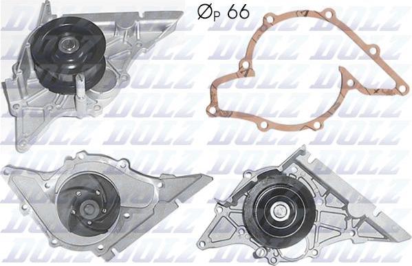 DOLZ A194 - POMPA WODNA AUDI A6-A8 3.7.4.2 V8 98-