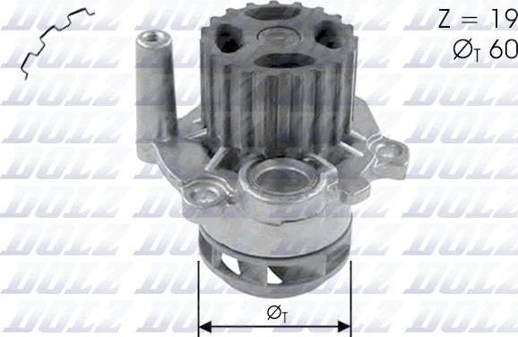 DOLZ A197 - POMPA WODNA FABIA 1.9SDI 00-