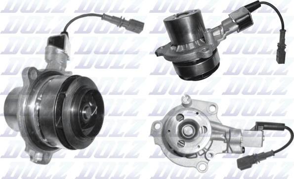 DOLZ A255V - POMPA WODNA AUDI A3 2.0 13-