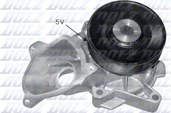 DOLZ B221 - POMPA WODNA FREELANDER 2.0TD4 01-06