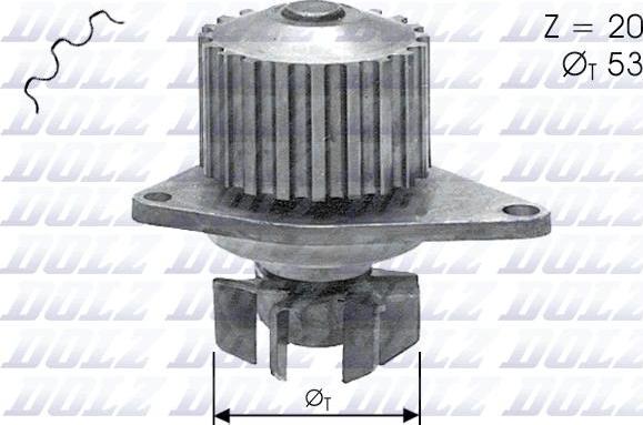 DOLZ C110 — Pompa wodna