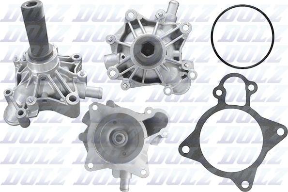 DOLZ I276 - POMPA WODNA IVECO 3.0 06-
