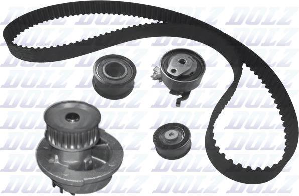 DOLZ KD067 - ZESTAW ROZRZADU OPEL 1.4. 98- -POMPA
