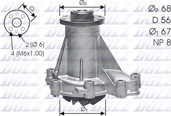 DOLZ M176 — Pompa wodna