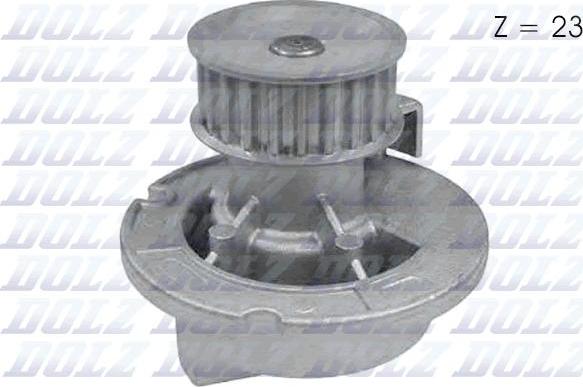 DOLZ O160 - POMPA WODNA ASTRA 1.8I 16V 98-