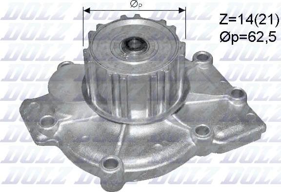 DOLZ R299 — Pompa wodna