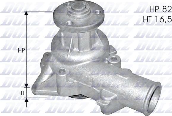 DOLZ S111 - POMPA WODNA FIAT 131.132