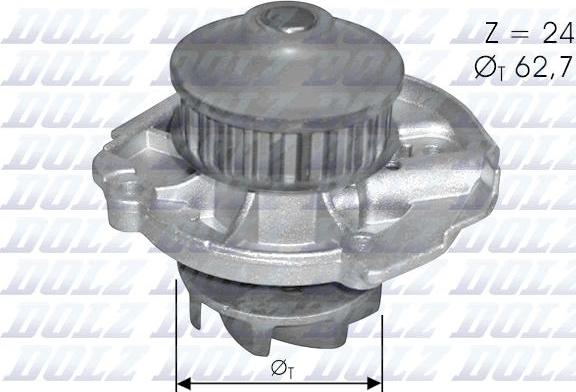 DOLZ S261 — Pompa wodna