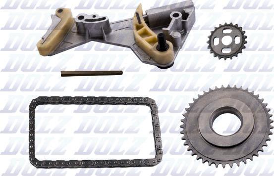 DOLZ SKCA007 - ZESTAW LANCUCHA ROZRZ.AUDI A6 2.0TDI 04-
