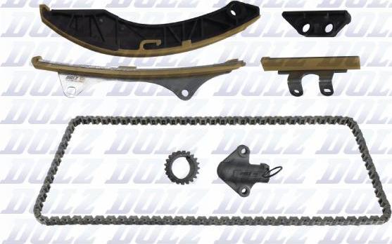 DOLZ SKCH033 - ZESTAW LANCUCHA ROZRZ.KIA RIO 1.25 11-