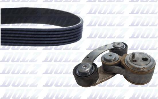 DOLZ SKD250A — Zestaw paska rozrządu