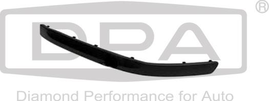 DPA 88070041102 - ELEMENT ZDERZAKA LISTWA PRZÓD SKODA OCTAVIA II PR