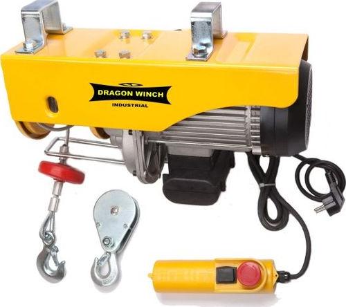 DRAGON WINCH DWI500/990 - WYCIĄGARKA WARSZTATOWA ELEKTRYCZNA UCIĄGU PIONOWEGO 500-990KG 230V DRAGON WINCH