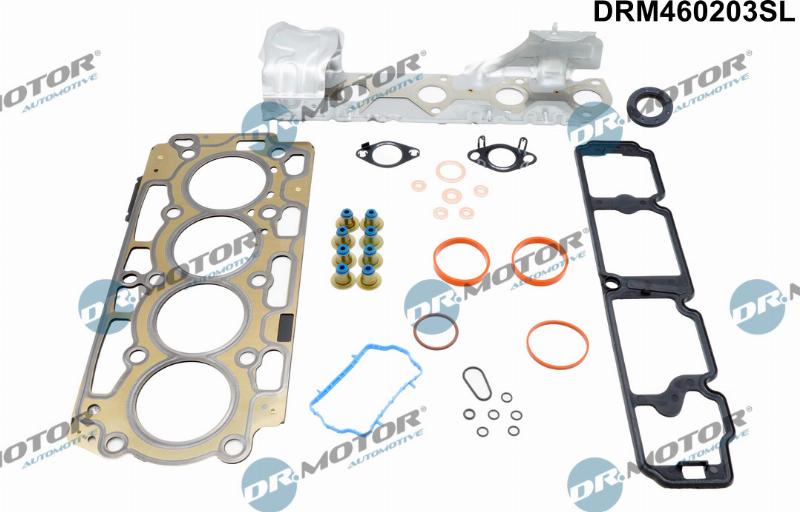 Dr.Motor Automotive DRM460203SL — Kompletny zestaw uszczelek, silnik