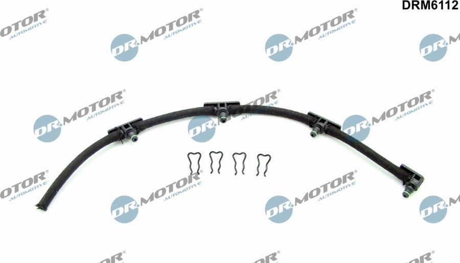Dr.Motor Automotive DRM6112 - PRZEWÓD PRZELEWOWY FIAT 500 1.3MJT 09-