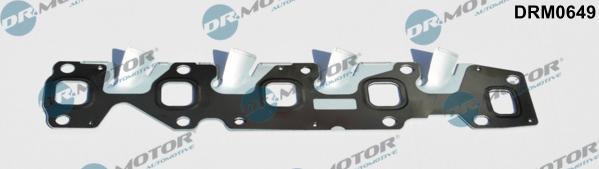 Dr.Motor Automotive DRM0649 — Uszczelka, kolektor wydechowy