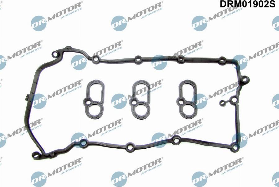 Dr.Motor Automotive DRM01902S — Zestaw uszczelek, pokrywa głowicy cylindra