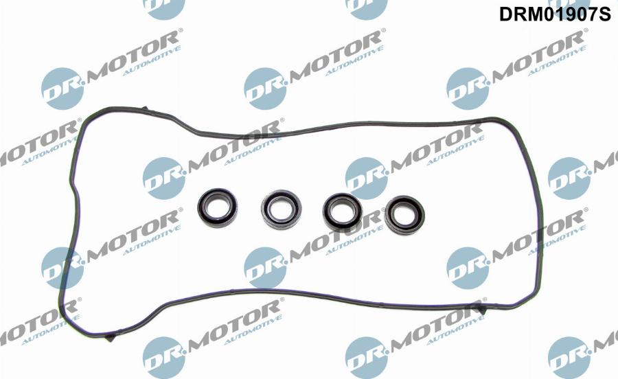 Dr.Motor Automotive DRM01907S — Zestaw uszczelek, pokrywa głowicy cylindra