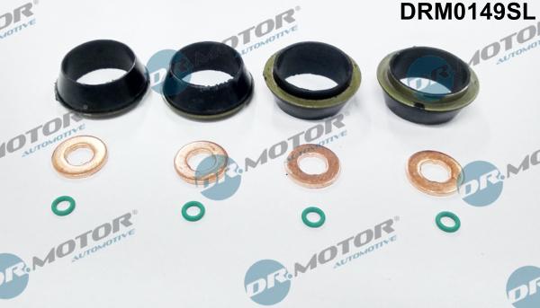 Dr.Motor Automotive DRM0149SL - ZESTAW MONTAŻOWY WTRYSKIWACZA FIAT DUCATO 2.3MJT 06- 4SZT.
