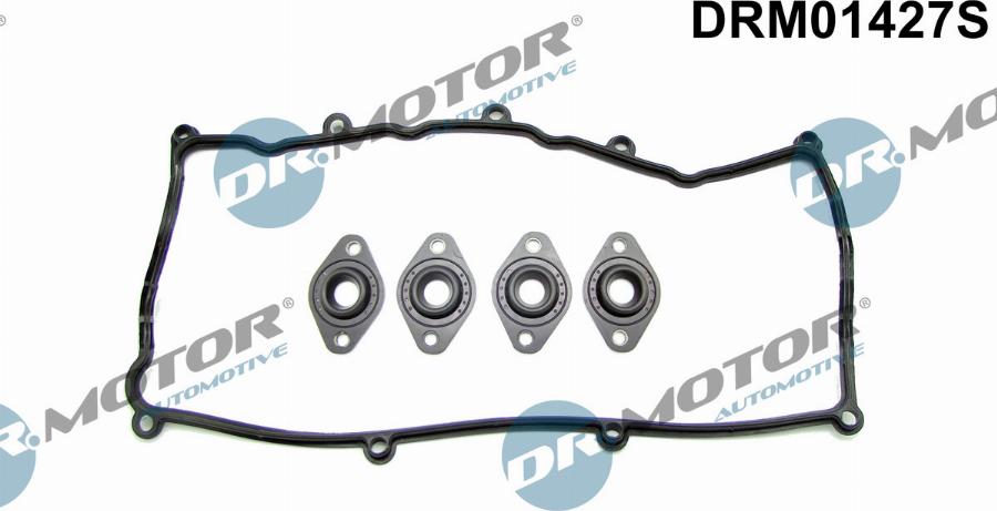 Dr.Motor Automotive DRM01427S — Zestaw uszczelek, pokrywa głowicy cylindra