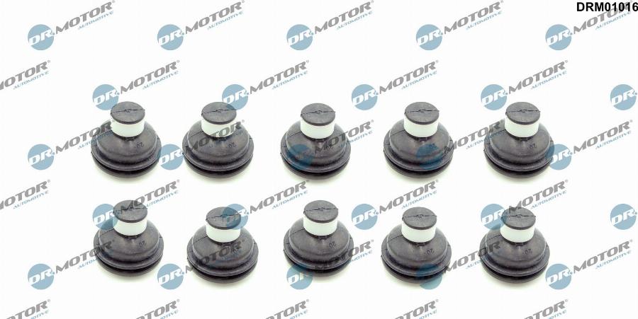 Dr.Motor Automotive DRM01016 — Dystans gumowy, osłona silnika