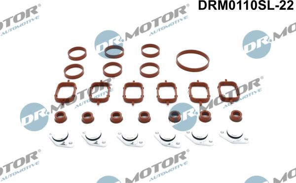 Dr.Motor Automotive DRM0110SL-22 — Zestaw uszczelek, kolektor dolotowy