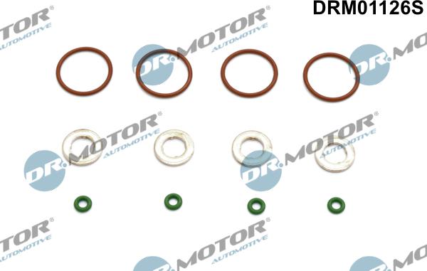 Dr.Motor Automotive DRM01126S — Zestaw uszczelek, końcówka wtrysku