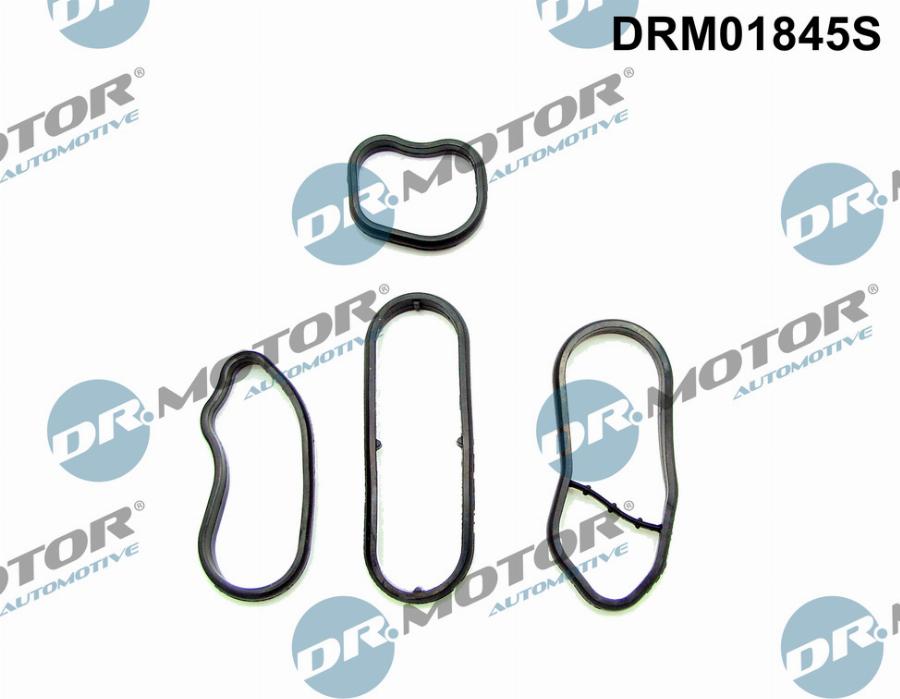 Dr.Motor Automotive DRM01845S — Zestaw uszczelek, chłodnica olejowa