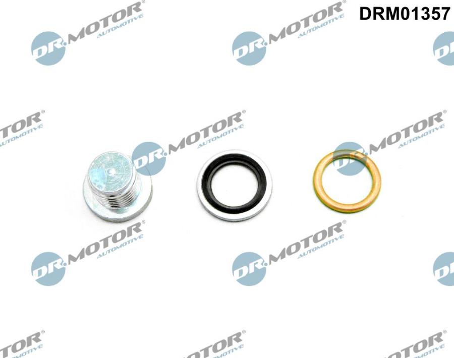 Dr.Motor Automotive DRM01357 - ŚRUBA SPUSTU OLEJU NISSAN QASHQAI 1.2 14-