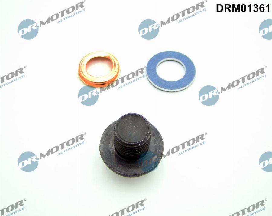 Dr.Motor Automotive DRM01361 - KOREK MISKI OLEJOWEJ M12X1.25 L=12.5POD
