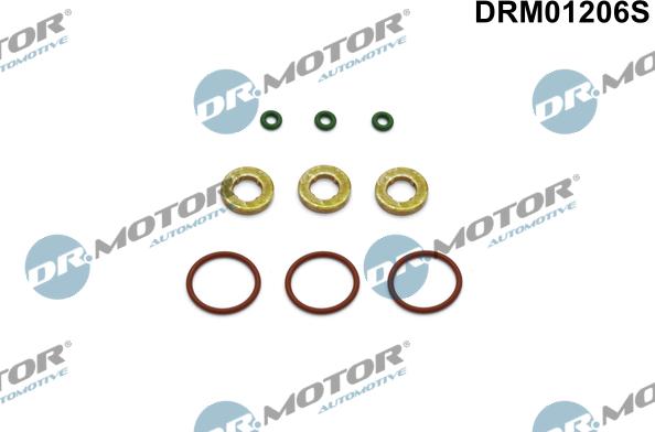 Dr.Motor Automotive DRM01206S — Zestaw uszczelek, końcówka wtrysku