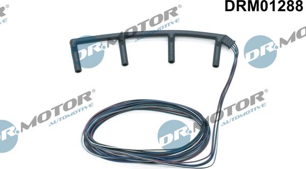 Dr.Motor Automotive DRM01288 - WIĄZKA PRZEWODÓW ŚWIECY ŻAROWEJ VW GOLF 1.9TDI 05- KPL-4 ŚWIECE