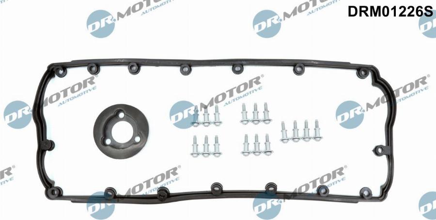 Dr.Motor Automotive DRM01226S — Zestaw uszczelek, pokrywa głowicy cylindra