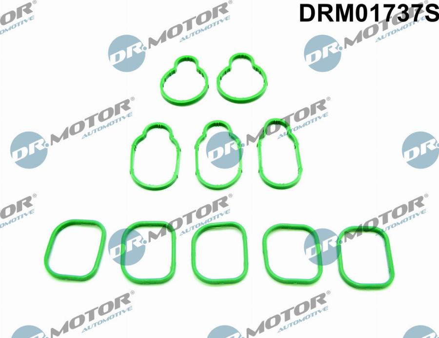 Dr.Motor Automotive DRM01737S - ZESTAW USZCZELEK KOL. SS. VW BORA 2.3 99-